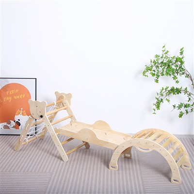 Комплект за катерене на дървен триъгълник